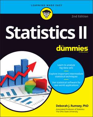 Statistics II for Dummies de Deborah J Rumsey