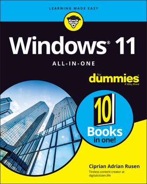 Windows 11 All–in–One For Dummies de CA Rusen