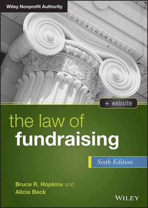 The Law of Fundraising, 6th Edition de B Hopkins