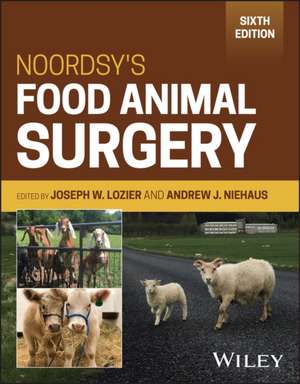 Noordsy's Food Animal Surgery de Andrew J. Niehaus