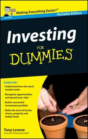 Investing For Dummies, UK Edition de Tony Levene