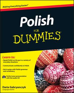 Polish For Dummies de D Gabryanczyk