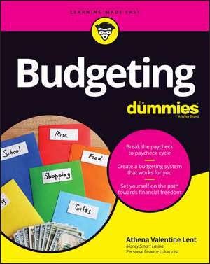 Budgeting For Dummies de A Valentine Lent