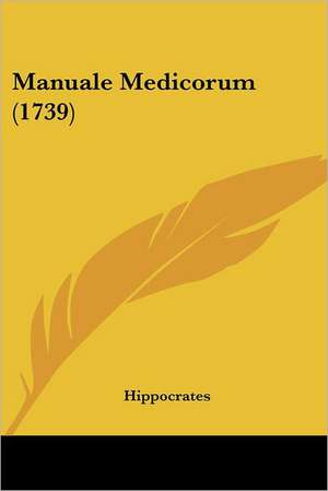 Manuale Medicorum (1739) de Hippocrates