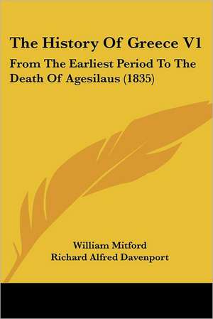 The History Of Greece V1 de William Mitford