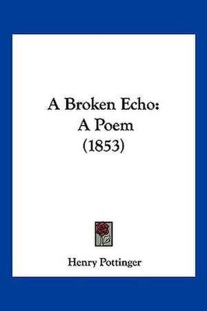 A Broken Echo de Henry Pottinger