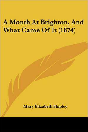 A Month At Brighton, And What Came Of It (1874) de Mary Elizabeth Shipley