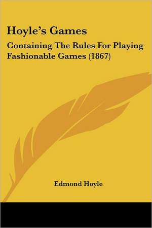 Hoyle's Games de Edmond Hoyle