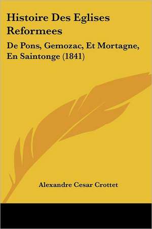 Histoire Des Eglises Reformees de Alexandre Cesar Crottet