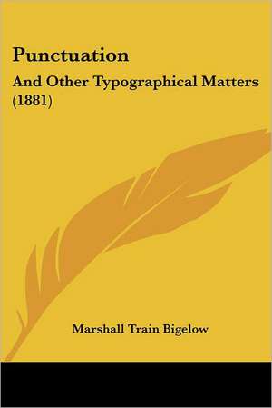 Punctuation de Marshall Train Bigelow