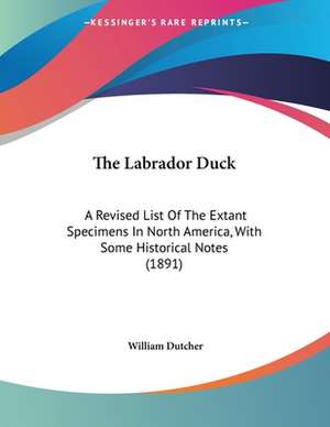 The Labrador Duck de William Dutcher