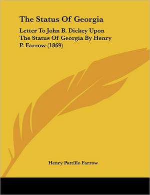 The Status Of Georgia de Henry Pattillo Farrow