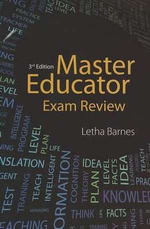 Exam Review for Master Educator de Letha Barnes