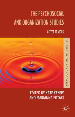 The Psychosocial and Organization Studies: Affect at Work de K. Kenny