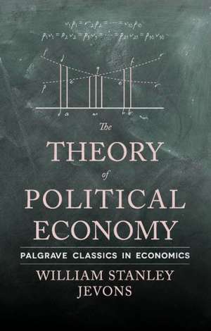 The Theory of Political Economy de W. Jevons