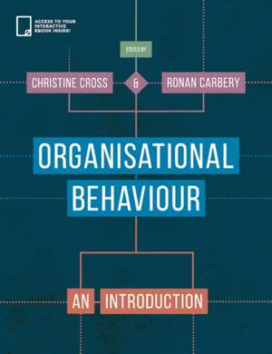 Organisational Behaviour: An Introduction de Christine Cross