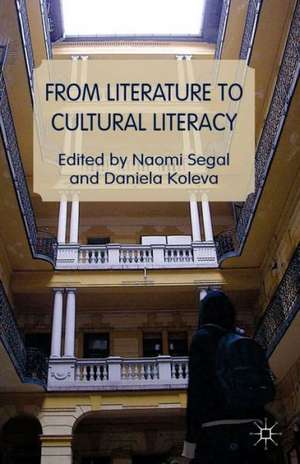 From Literature to Cultural Literacy de Naomi Segal