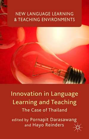 Innovation in Language Learning and Teaching: The Case of Thailand de P. Darasawang