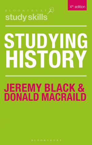 Studying History de Jeremy Black