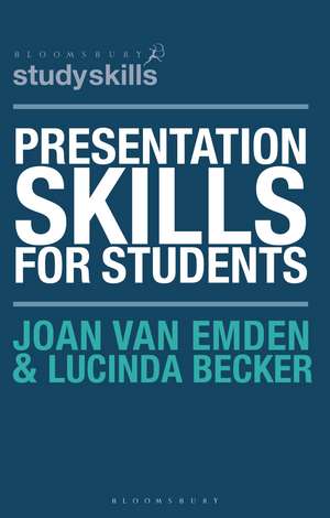 Presentation Skills for Students de Joan van Emden