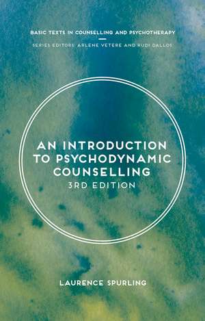 An Introduction to Psychodynamic Counselling de Laurence Spurling