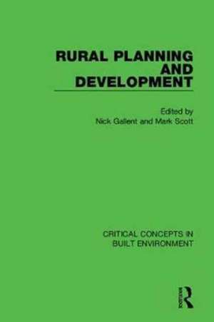 Rural Planning and Development de Nick Gallent