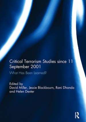 Critical Terrorism Studies since 11 September 2001: What Has Been Learned? de David Miller