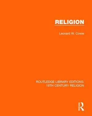 Religion de Leonard W. Cowie