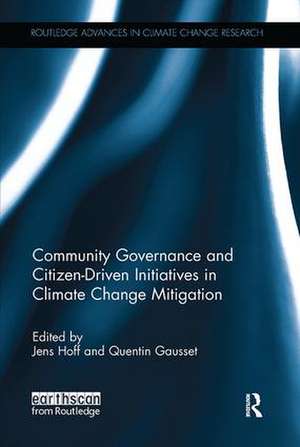 Community Governance and Citizen-Driven Initiatives in Climate Change Mitigation de Jens Hoff