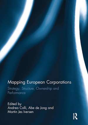 Mapping European Corporations: Strategy, Structure, Ownership and Performance de Andrea Colli