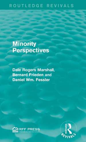 Minority Perspectives de Dale Rogers Marshall