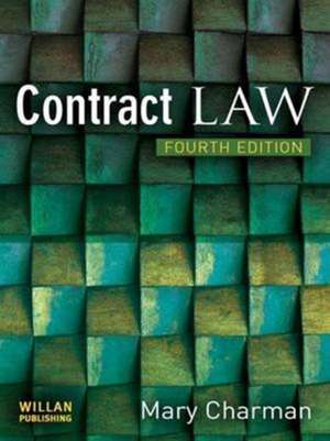 Contract Law de Mary Charman