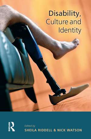 Disability, Culture and Identity de Sheila Riddell