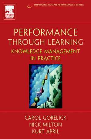 Performance Through Learning de Kurt April