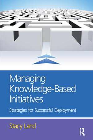Managing Knowledge-Based Initiatives de Stacy Land