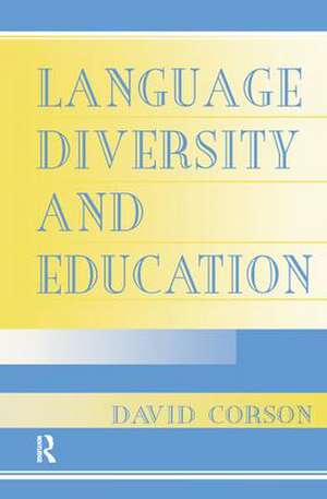 Language Diversity and Education de David Corson