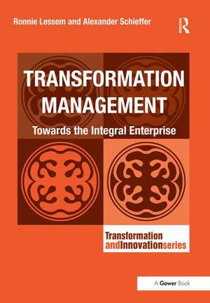 Transformation Management de Professor Ronnie Lessem