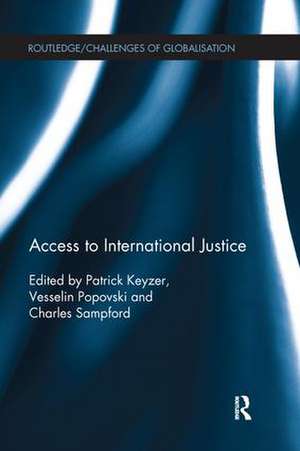 Access to International Justice de Patrick Keyzer