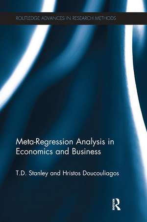 Meta-Regression Analysis in Economics and Business de T. D. Stanley