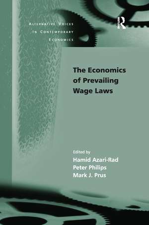 The Economics of Prevailing Wage Laws de Peter Philips