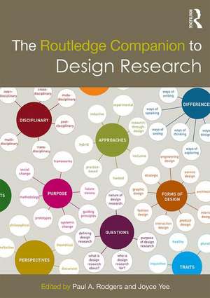 The Routledge Companion to Design Research de Paul A. Rodgers