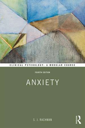 Anxiety de S Rachman