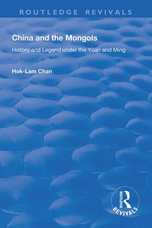 China and the Mongols de Hok-Lam Chan