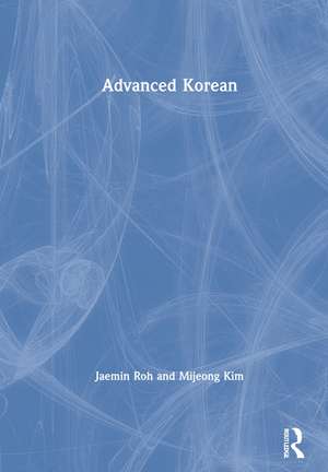 Advanced Korean de Jaemin Roh