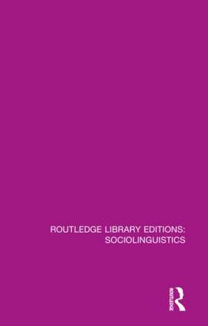 Sociolinguistics: A Sociological Critique de Glyn Williams
