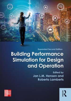 Building Performance Simulation for Design and Operation de Jan L.M. Hensen