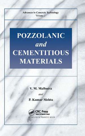 Pozzolanic and Cementitious Materials de V.M. Malhotra