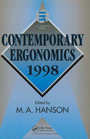 Contemporary Ergonomics 1998 de Margaret Hanson