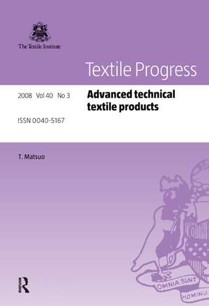 Advanced Technical Textile Products de Xiaoming Tao