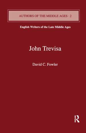 John Trevisa de David C. Fowler